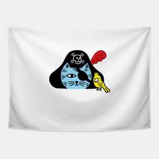 Pirate Kitty Tapestry