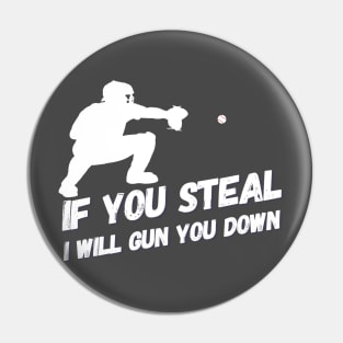 Stealing? I gun you down Pin