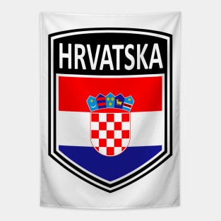 Flag Shield - Hrvatska Tapestry