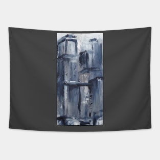 Grey abstract Tapestry