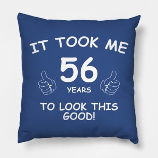 56th birthday Pillow