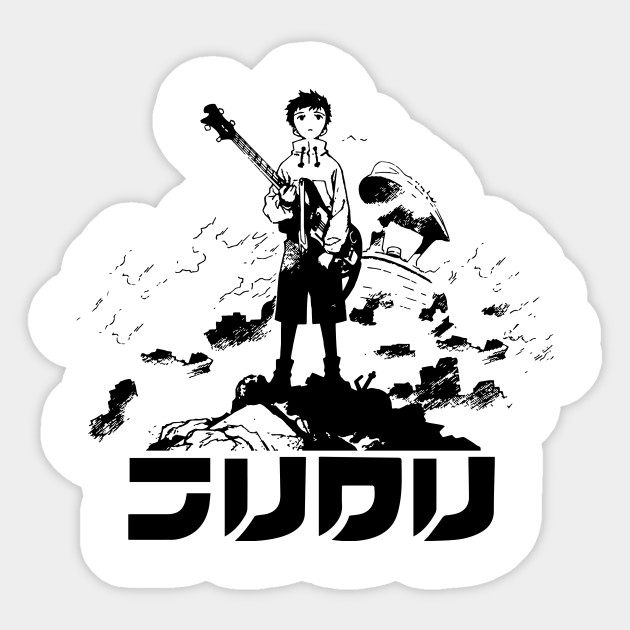 Get Wallpaper Flcl Naota Flcl Sticker Teepublic Desktop Wallpaper Free