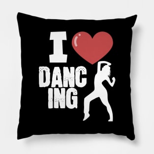 I love dancing women Pillow