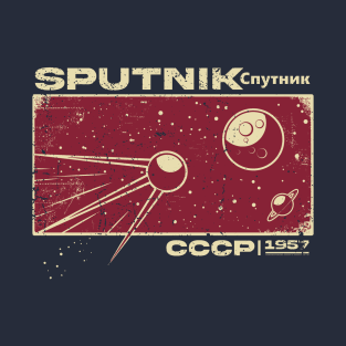 Sputnik - CCCP 1957 Vintage T-Shirt