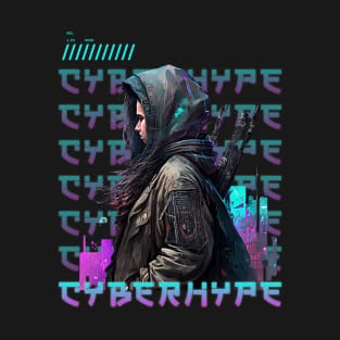 Cyberhype Cyberpunk Art T-Shirt