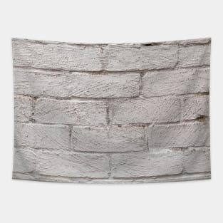 White Painted Brick Wall Tapestry