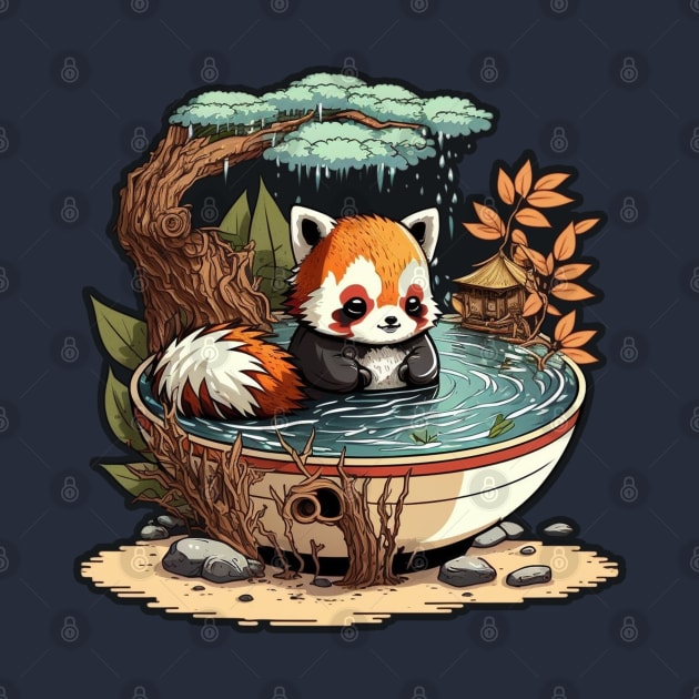 Red Panda Ramen Hot Spring by SLMGames