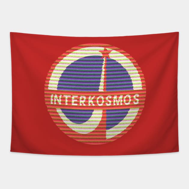 Interkosmos Soviet Space Program Tapestry by soulfulprintss8