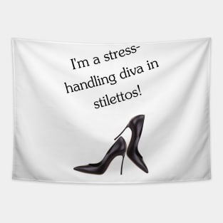 Stiletto Ninja Tapestry