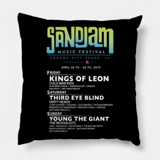 NEW SAND JAM FESTIVAL LINE UP 2019 OBBY05 Pillow