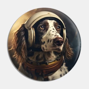 Astro Dog - English Setter Pin