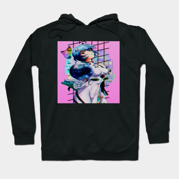 Rei Ayanami Aesthetic Evangelion Neon Genesis Evangelion Rei Hoodie Teepublic Ayanami rei) is a fictional character from the anime neon genesis evangelion, created by gainax. rei ayanami aesthetic evangelion