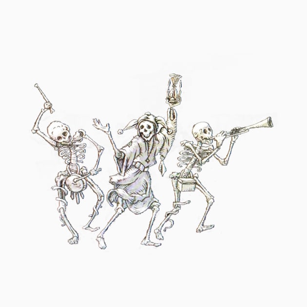 Skeletons Medieval Band by Vainilla Thunder