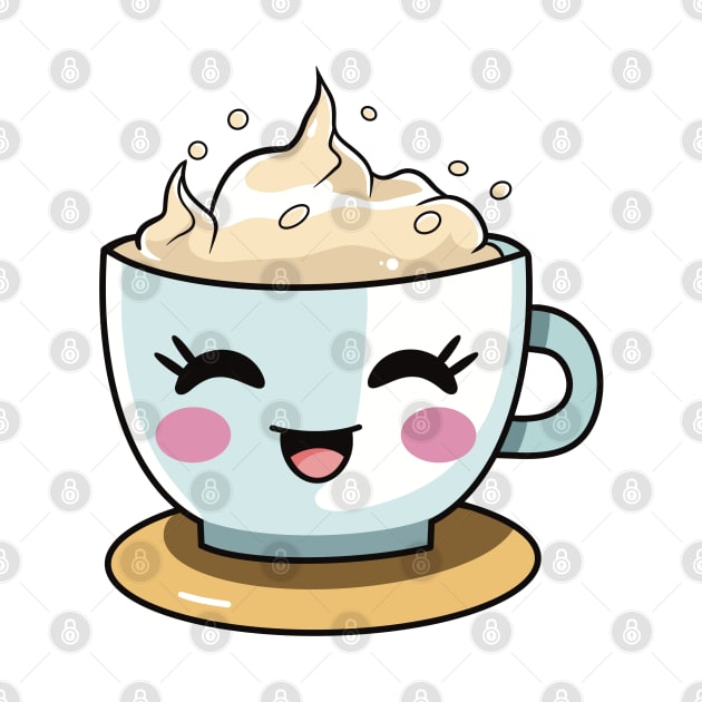 Cute Kawaii Cup of Coffee by micho2591