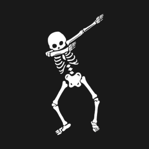 Cool Dabbing Skeleton T Shirt Dab Hip Hop Funny Dance Gift ...