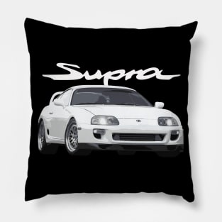 MK4 4 SUPRA 2JZ-GTE SUPER WHITE JDM Pillow