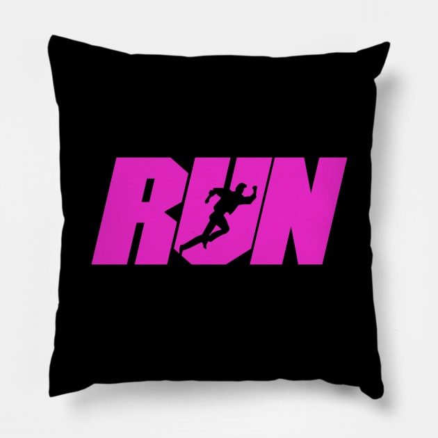 RUN Pillow by DCMiller01