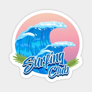 SURFING CLUB Magnet