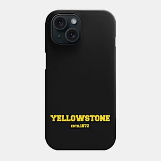 Yellowstone National Park Phone Case