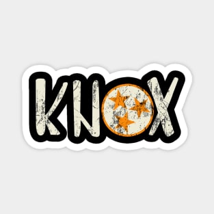 Knox Vintage Distressed Knoxville Tennessee Football Magnet