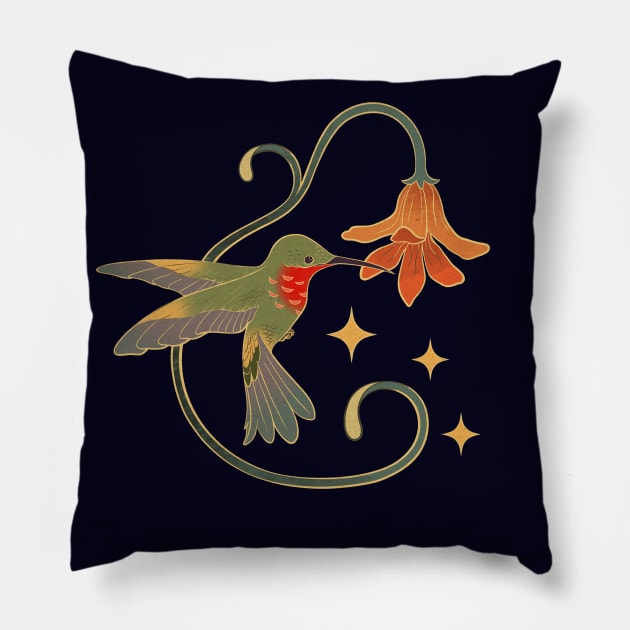 Hummingbird Pillow by ByMetees