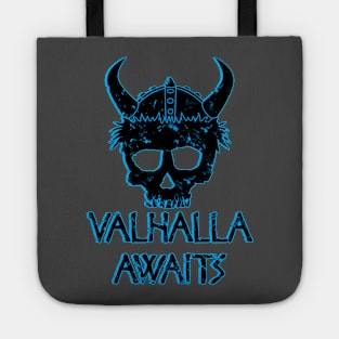 Valhalla Awaits Vikings Warrior Tote