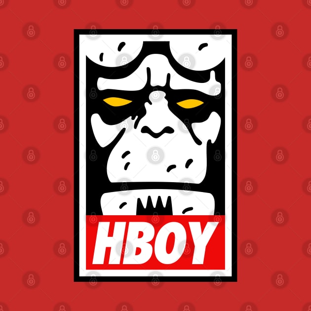 HELLBOY HBOY by ROBZILLA