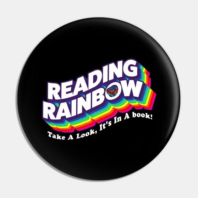 Reading Rainbow  - take a look, it's in a book Pin by SUMAMARU