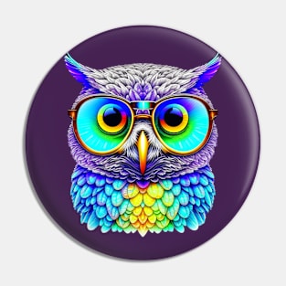 Cool Owl Pin