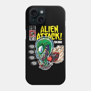 Alien Attack from Uranus Phone Case