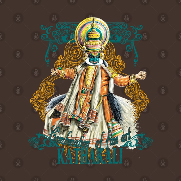 Kathakali Dance Form by swarna artz