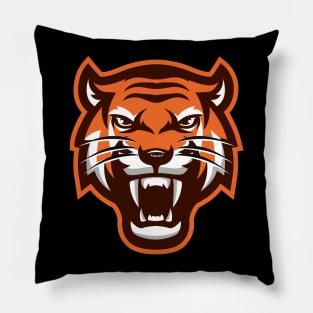 Angry Tiger Pillow