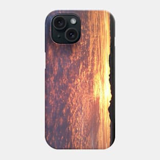 Fiery sunset sky Phone Case