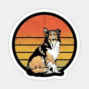 border collie dog Magnet