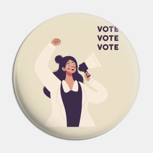 Vote Pin