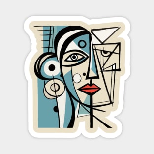 Picasso Style Magnet