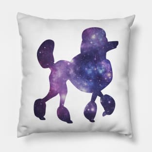 galaxy poodle Pillow