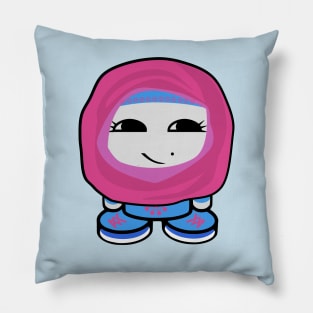 Aliyah O'babybot Pillow