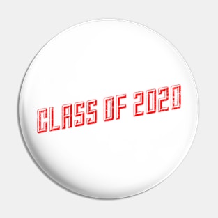 Class Of 2020 Pin