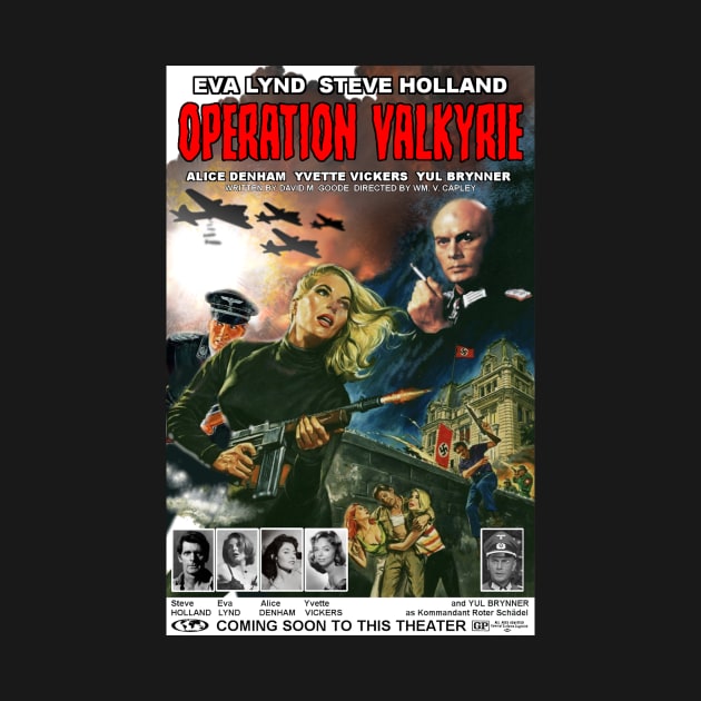 OPERATION VALKYRIE faux movie poster by VanceCapleyArt1972