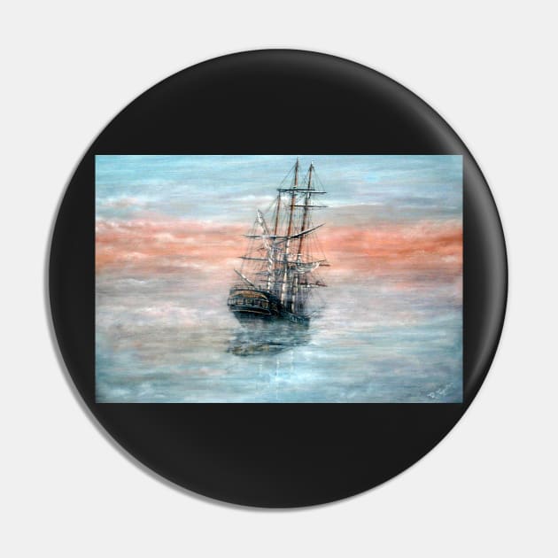 BOUNTY BECALMED IN THE MIST Pin by MackenzieTar