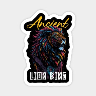 Ancient Lion King Magnet