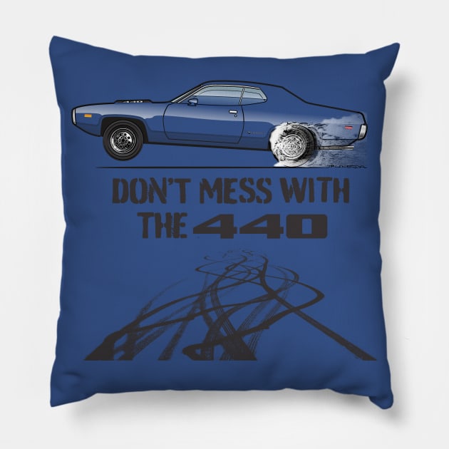 440 multicolor Pillow by JRCustoms44