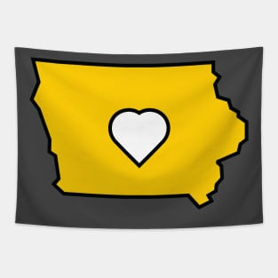 Love Iowa Tapestry