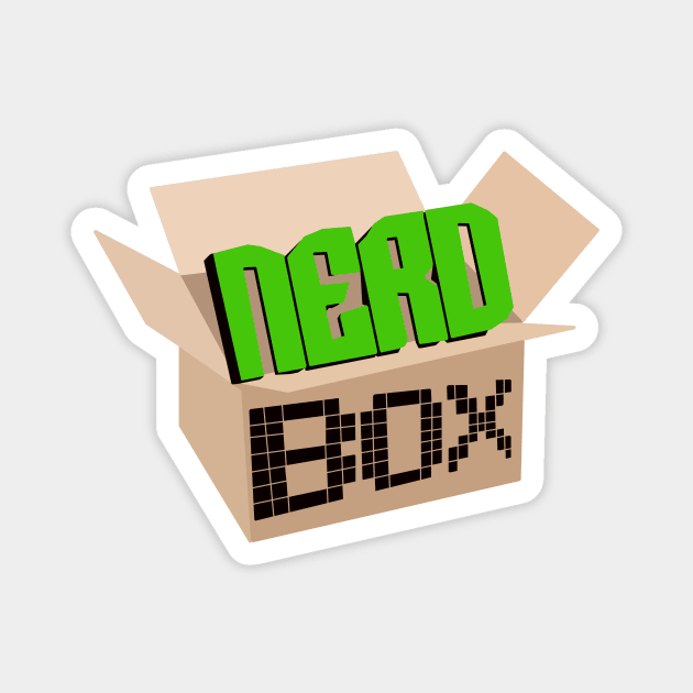 Nerd Box Magnet by LordNeckbeard