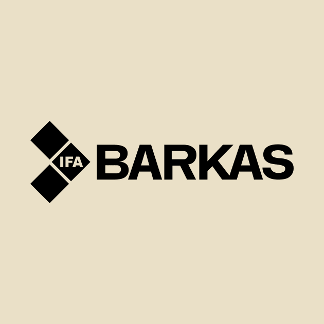 Barka's IFA logo (black) by GetThatCar