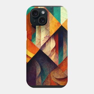 To find the moon Psychedelic abstract shapes Phone Case