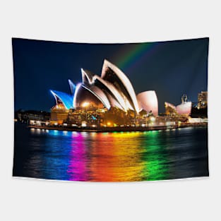 Sydney Pride Rainbow Opera House Tapestry