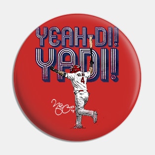 Yadier Molina St .Louis Celebration Pin