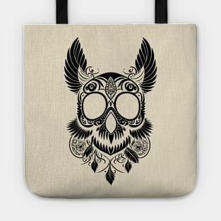 Night Bird Black 01 Tote